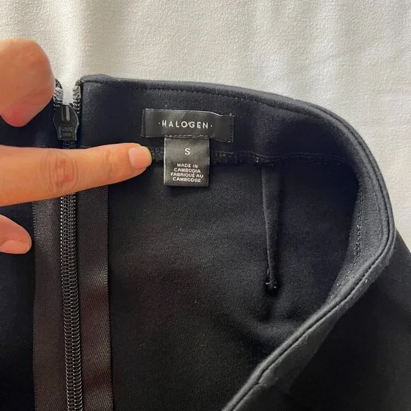 Halogen Womens size Small Black Elastic Band Pants - Picture 6 of 12